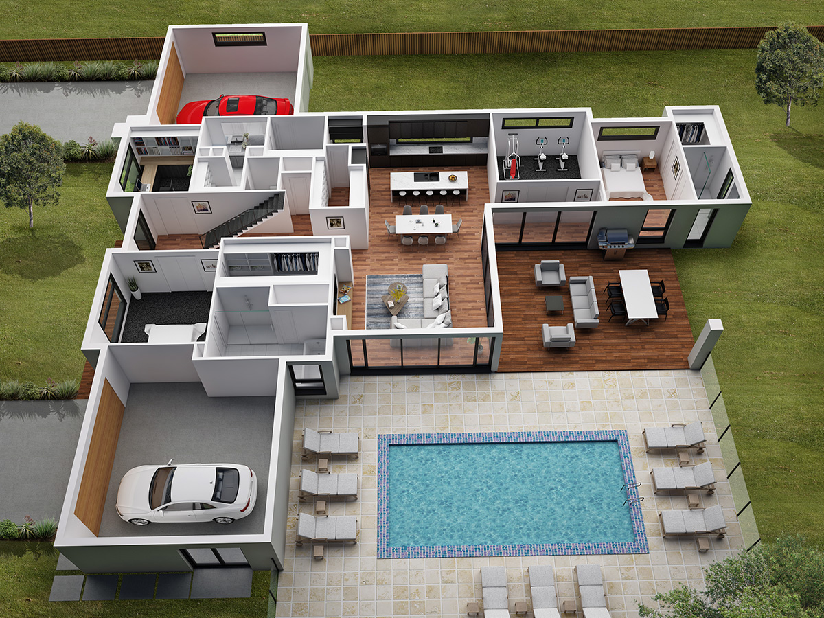 3D Architectural Rendering